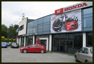 Salon samochodowy HONDA Katowice